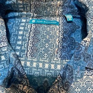 Tori Richard Xl button down shirt